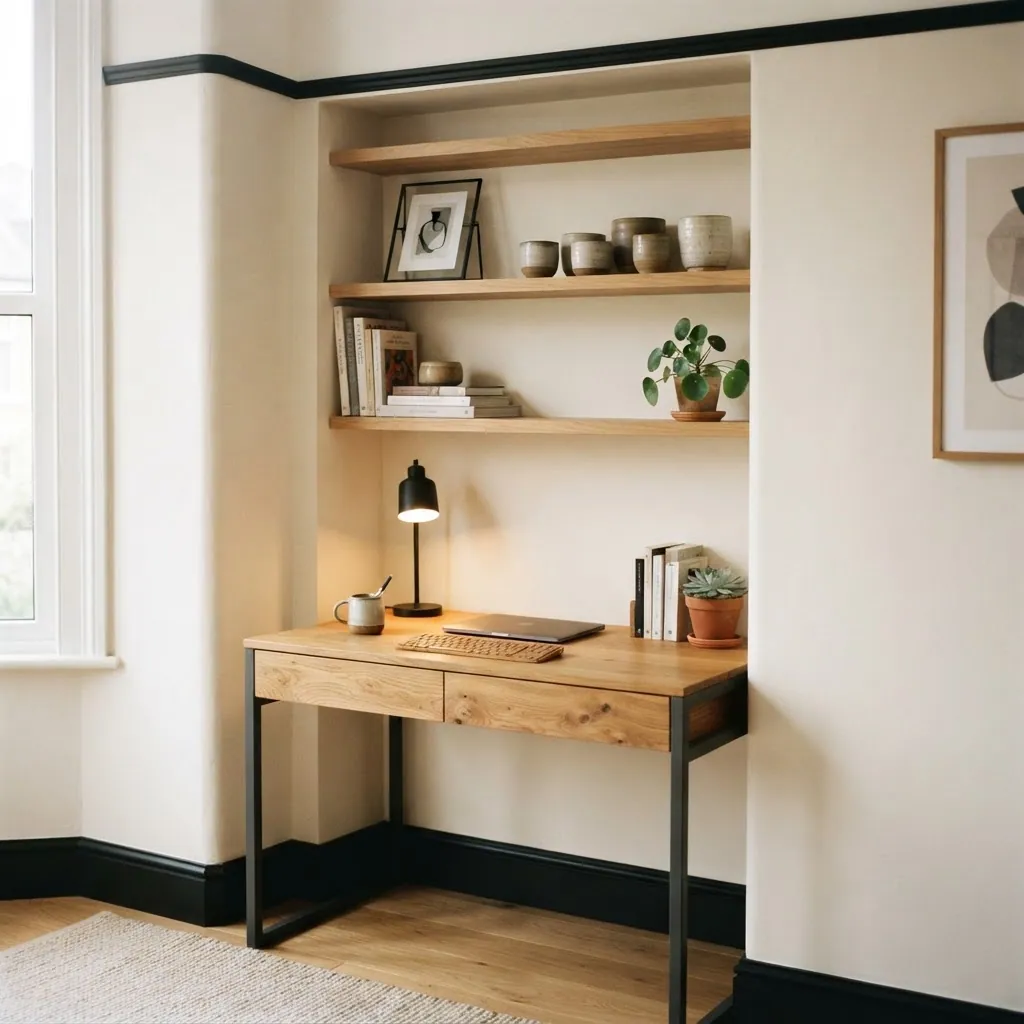 Home offices from our range, made to measure and fitted by us.