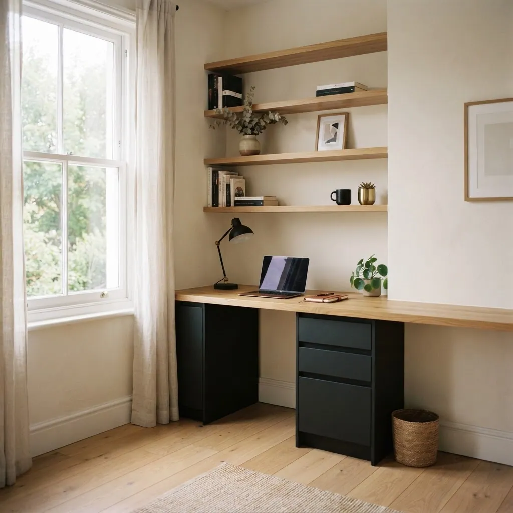 A proper workspace, built into your room.